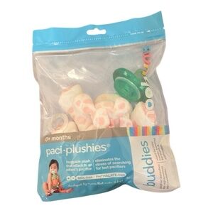 Nookums Paci-Plushies Buddies – Jaspie Giraffe Baby Pacifier Holder